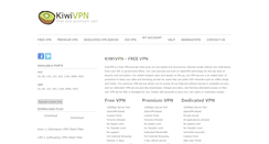 Desktop Screenshot of kiwivpn.com